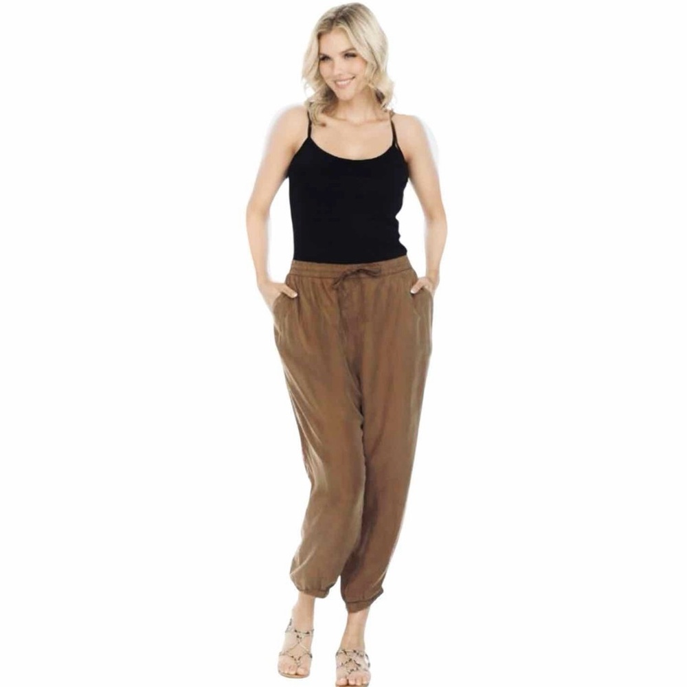 Johnny Was • Brown Alice Joggers / Pants || XS